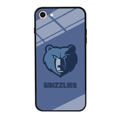 Memphis Grizzlies Bear Gaze iPhone 8 Case-Oxvistore