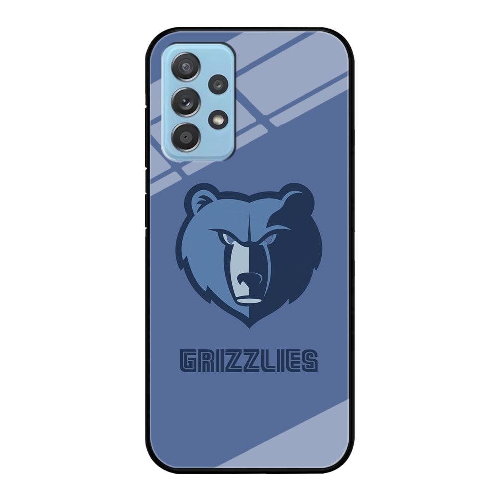 Memphis Grizzlies Bear Gaze Samsung Galaxy A52 Case-Oxvistore