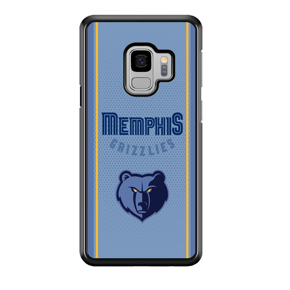 Memphis Grizzlies Light Blue Jersey Samsung Galaxy S9 Case-Oxvistore