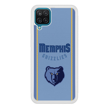 Memphis Grizzlies Light Blue Jersey Samsung Galaxy A12 Case-Oxvistore