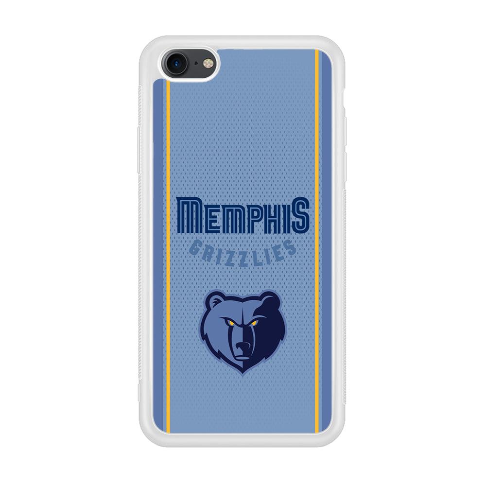 Memphis Grizzlies Light Blue Jersey iPhone 8 Case-Oxvistore