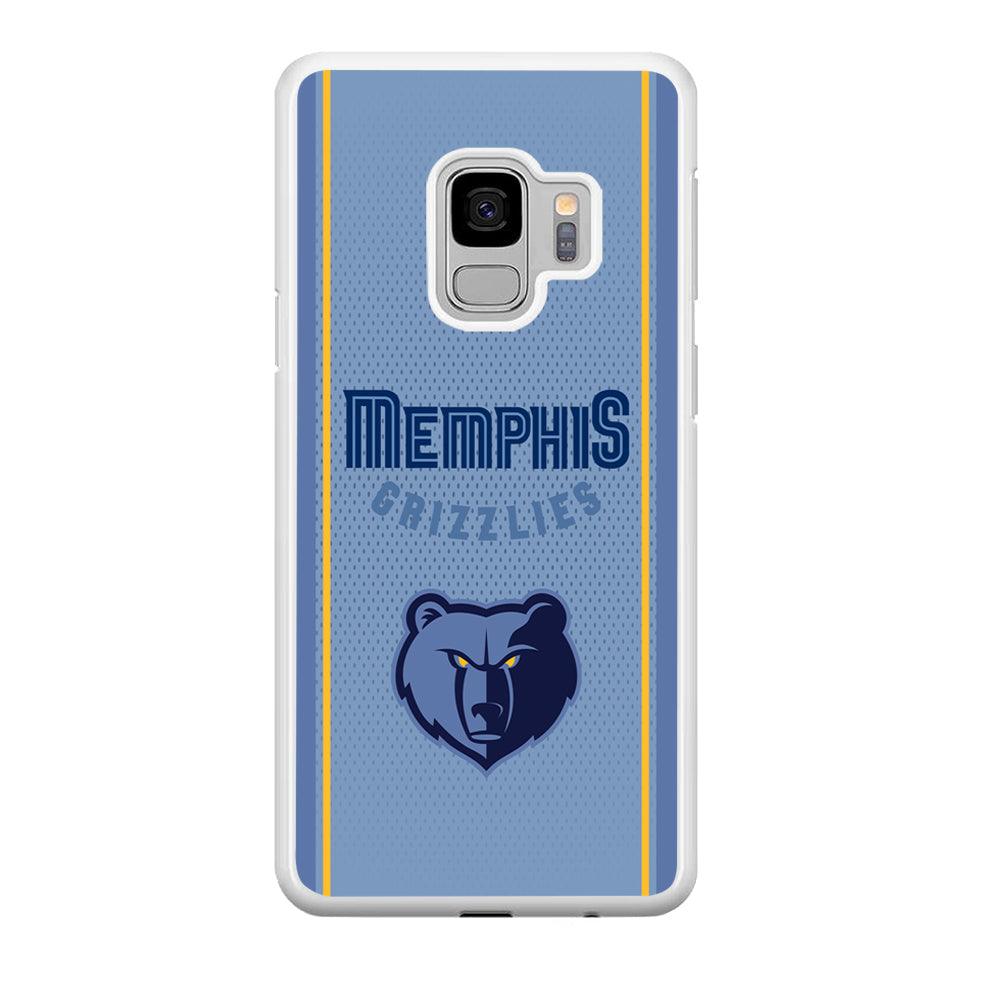 Memphis Grizzlies Light Blue Jersey Samsung Galaxy S9 Case-Oxvistore