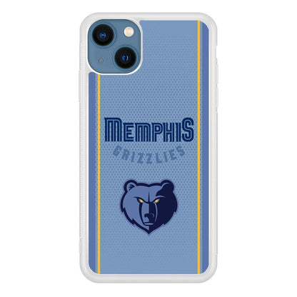 Memphis Grizzlies Light Blue Jersey iPhone 13 Case-Oxvistore