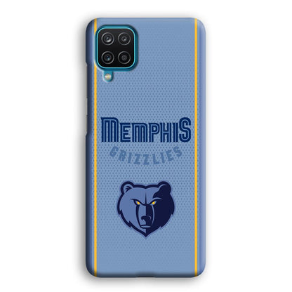 Memphis Grizzlies Light Blue Jersey Samsung Galaxy A12 Case-Oxvistore