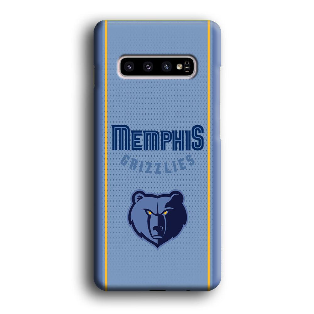 Memphis Grizzlies Light Blue Jersey Samsung Galaxy S10 Plus Case-Oxvistore