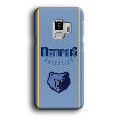 Memphis Grizzlies Light Blue Jersey Samsung Galaxy S9 Case-Oxvistore