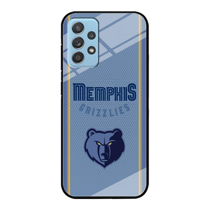 Memphis Grizzlies Light Blue Jersey Samsung Galaxy A52 Case-Oxvistore