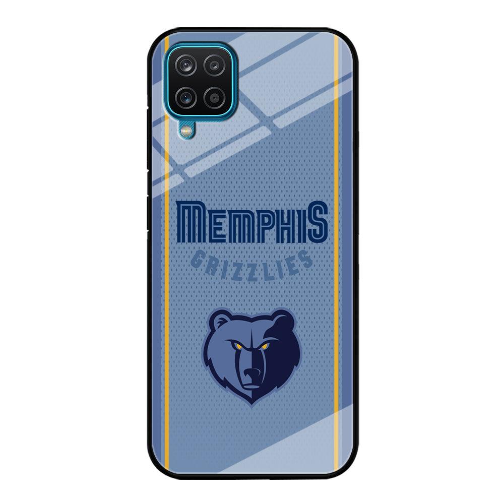 Memphis Grizzlies Light Blue Jersey Samsung Galaxy A12 Case-Oxvistore