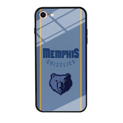 Memphis Grizzlies Light Blue Jersey iPhone 8 Case-Oxvistore