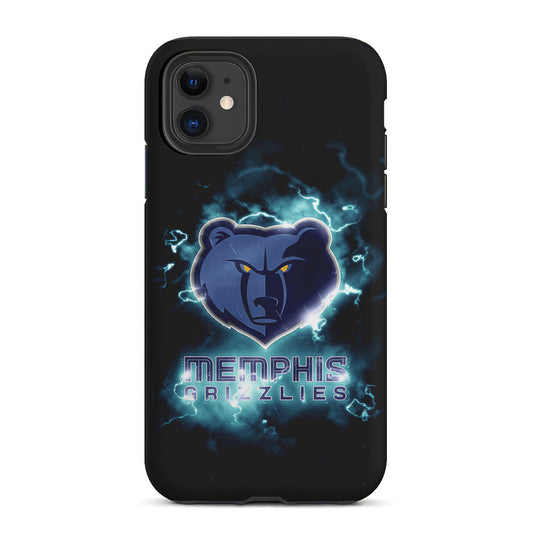 Memphis Grizzlies Lightning 2 in 1 Tough Phone Case