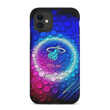 Miami Heat Bubble 2 in 1 Tough Phone Case