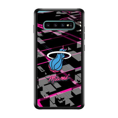 Miami Heat Light of Town Samsung Galaxy S10 Plus Case-Oxvistore