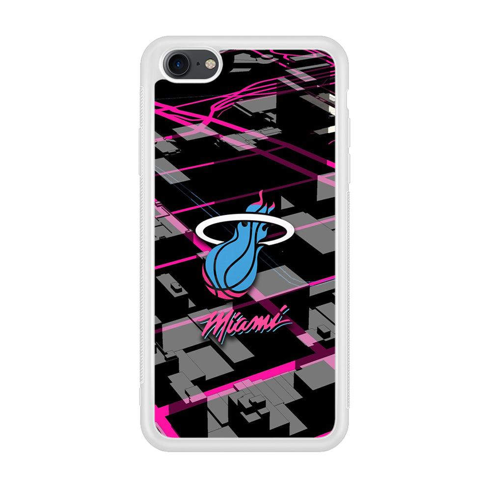 Miami Heat Light of Town iPhone 8 Case-Oxvistore