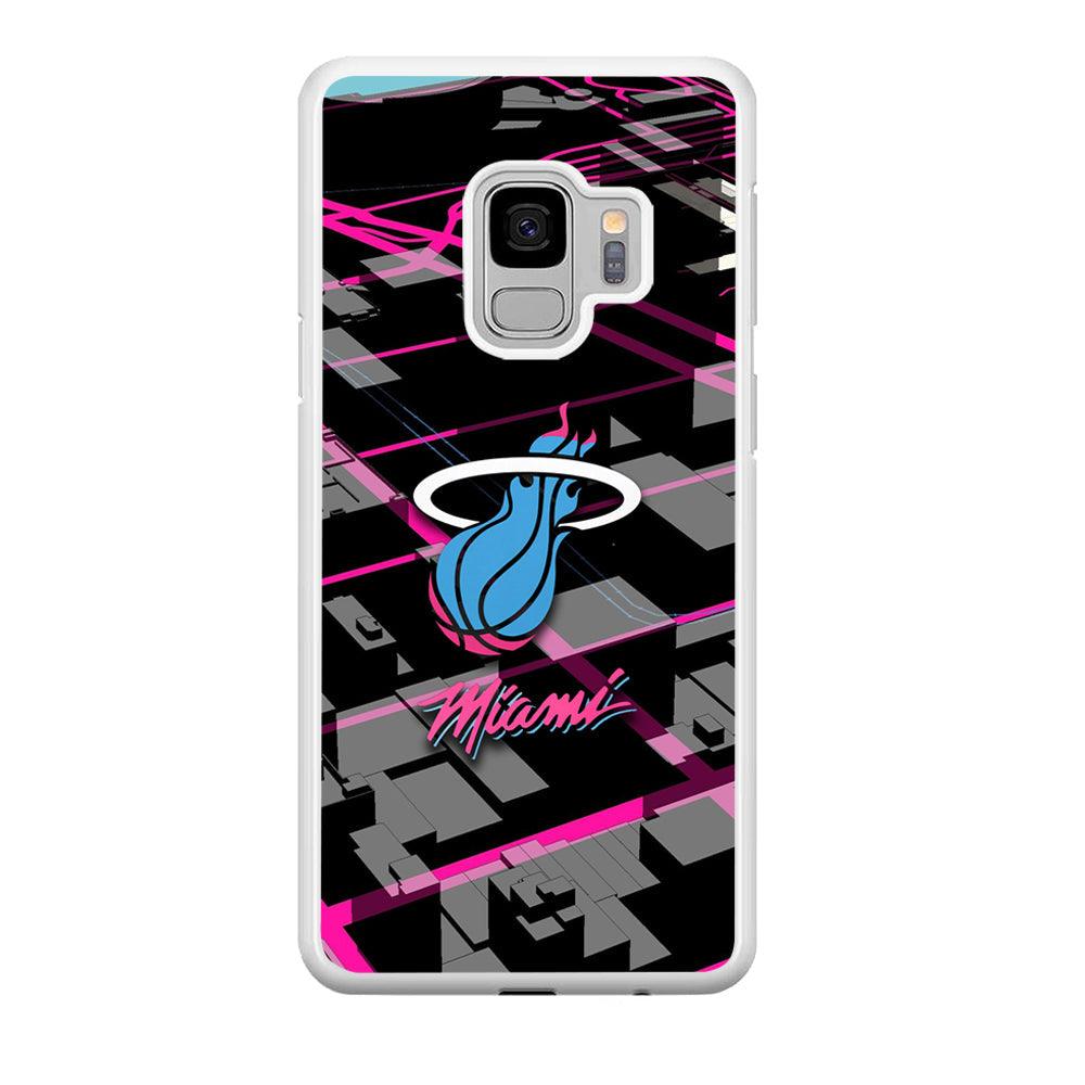 Miami Heat Light of Town Samsung Galaxy S9 Case-Oxvistore