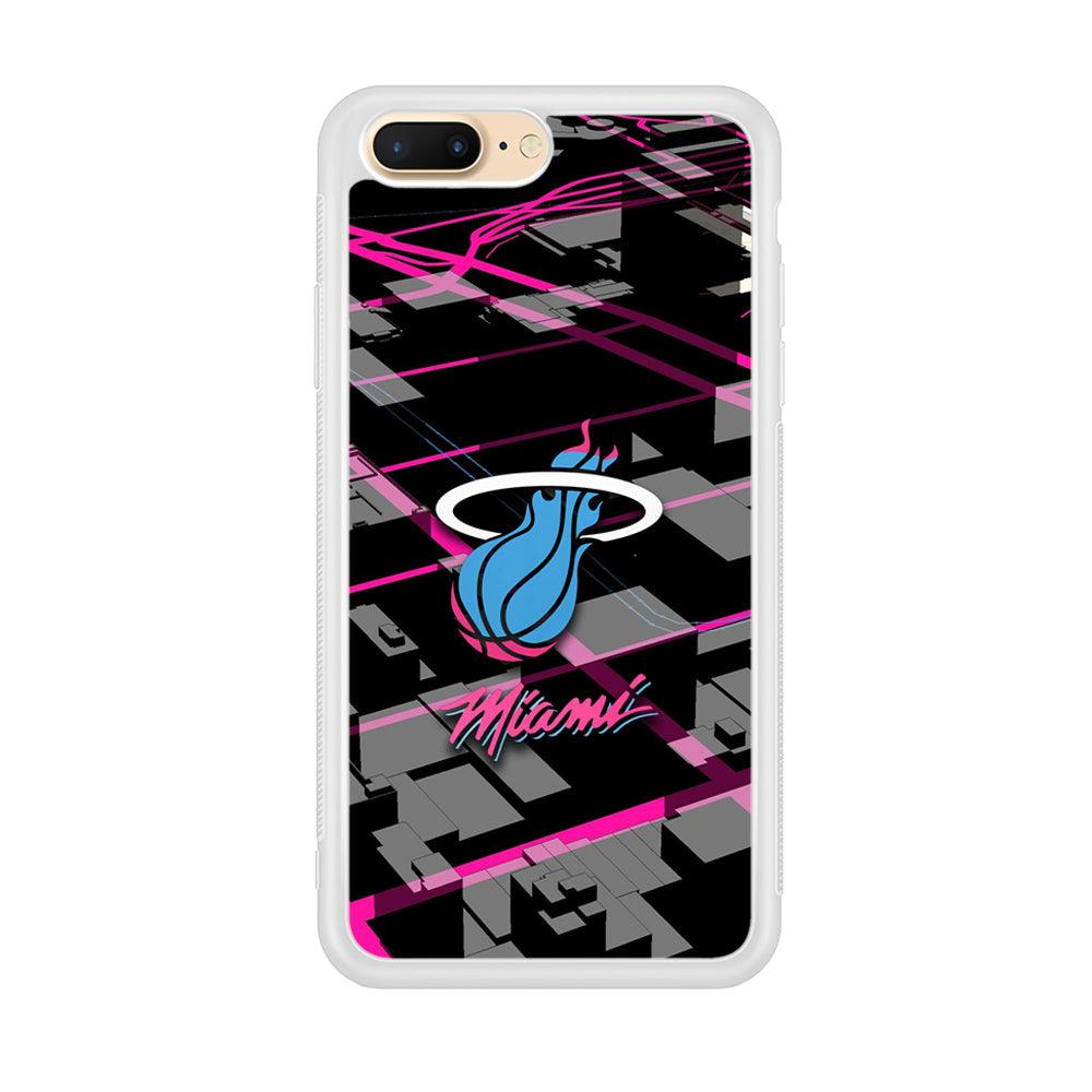 Miami Heat Light of Town iPhone 8 Plus Case-Oxvistore