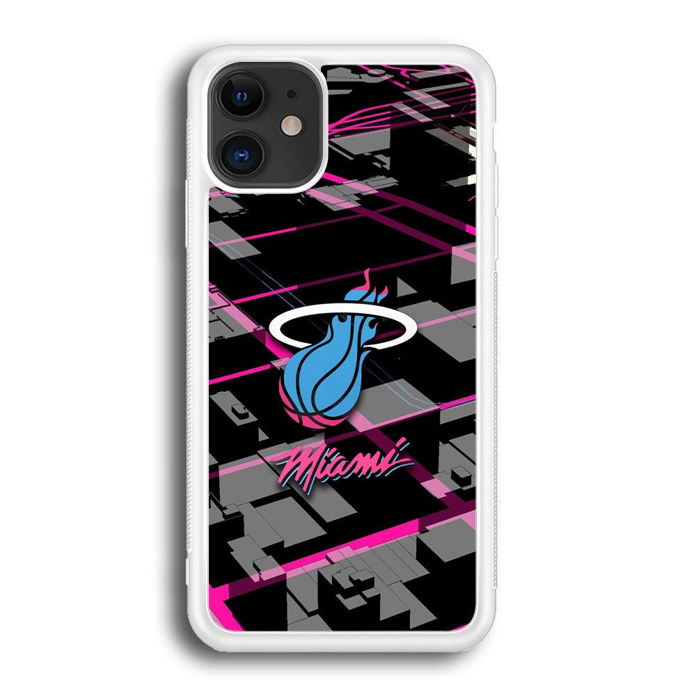 Miami Heat Light of Town iPhone 12 Case-Oxvistore