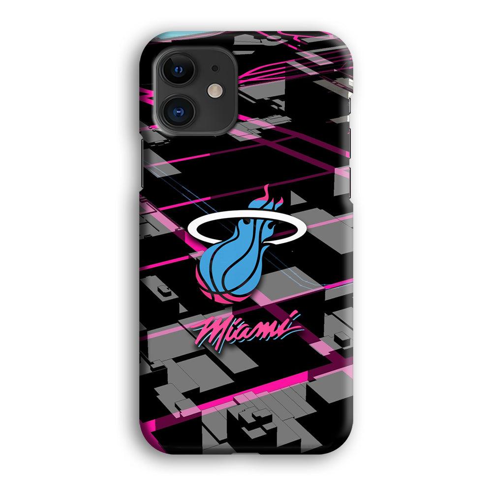 Miami Heat Light of Town iPhone 12 Case-Oxvistore