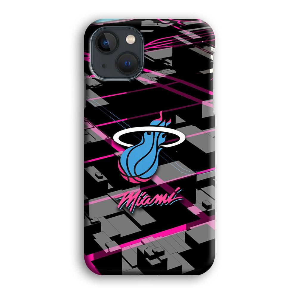 Miami Heat Light of Town iPhone 13 Case-Oxvistore