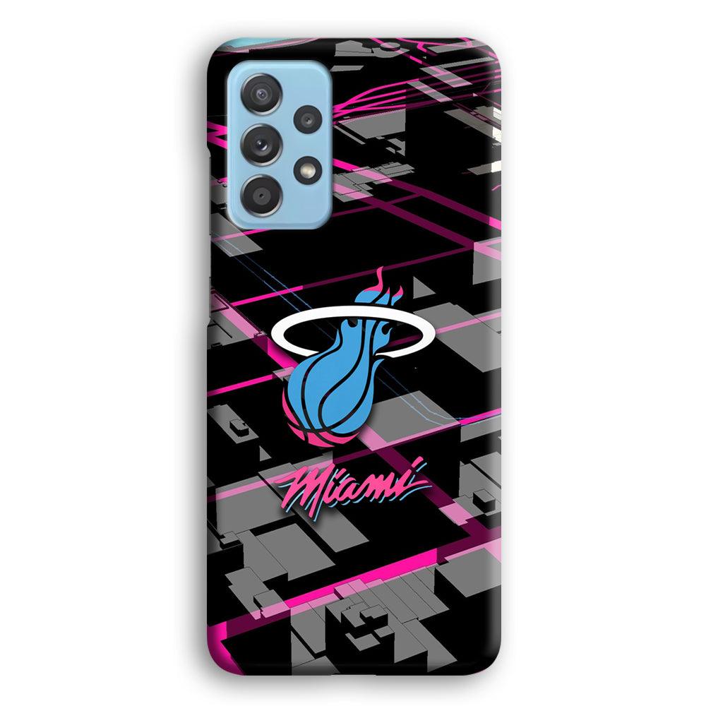 Miami Heat Light of Town Samsung Galaxy A52 Case-Oxvistore