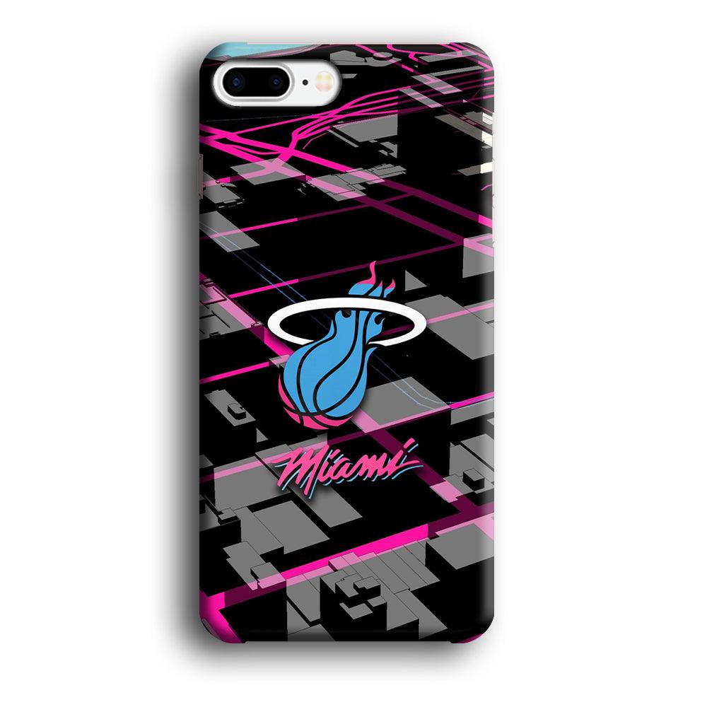 Miami Heat Light of Town iPhone 8 Plus Case-Oxvistore