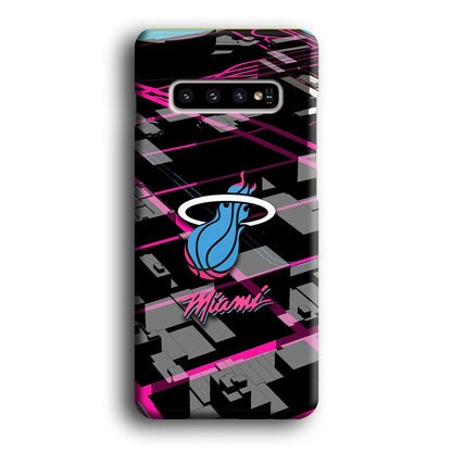 Miami Heat Light of Town Samsung Galaxy S10 Plus Case-Oxvistore