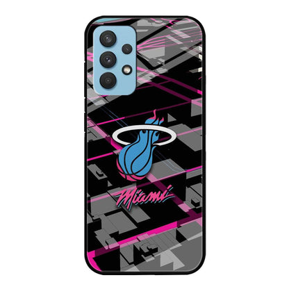 Miami Heat Light of Town Samsung Galaxy A32 Case-Oxvistore