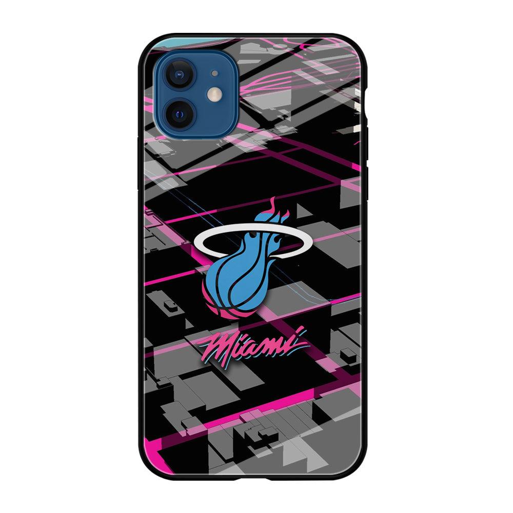 Miami Heat Light of Town iPhone 12 Case-Oxvistore