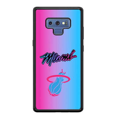 Miami Heat Rainbow Light Jersey Samsung Galaxy Note 9 Case-Oxvistore