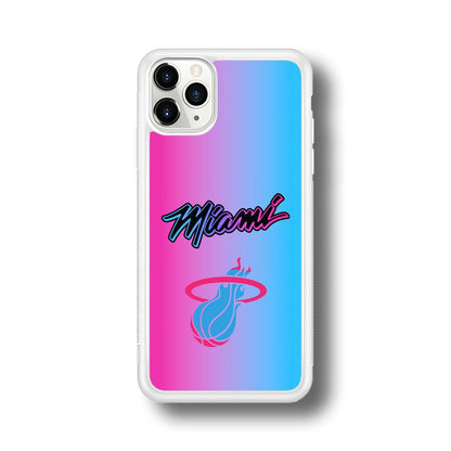 Miami Heat Rainbow Light Jersey iPhone 11 Pro Case-Oxvistore