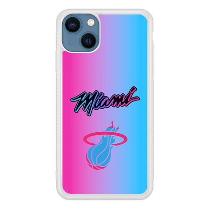 Miami Heat Rainbow Light Jersey iPhone 13 Case-Oxvistore