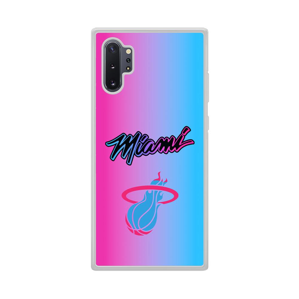 Miami Heat Rainbow Light Jersey Samsung Galaxy Note 10 Plus Case-Oxvistore