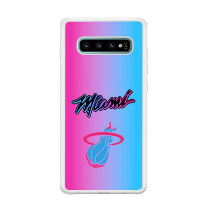 Miami Heat Rainbow Light Jersey Samsung Galaxy S10 Case-Oxvistore