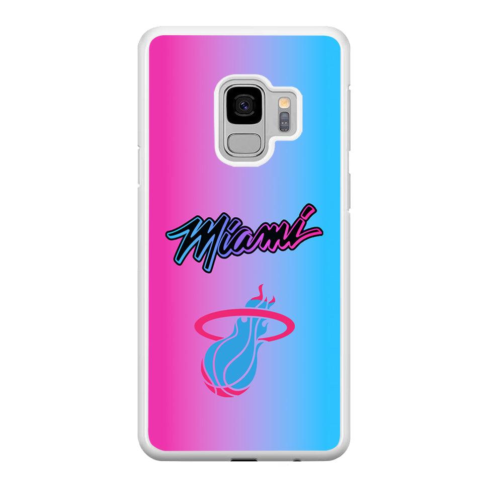 Miami Heat Rainbow Light Jersey Samsung Galaxy S9 Case-Oxvistore