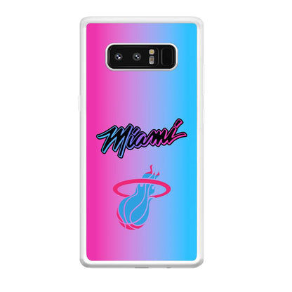 Miami Heat Rainbow Light Jersey Samsung Galaxy Note 8 Case-Oxvistore