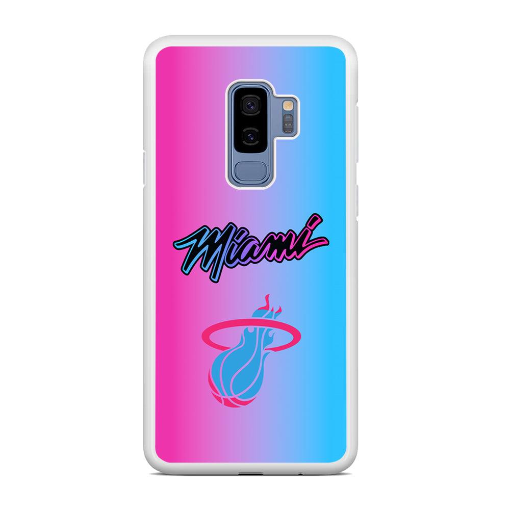 Miami Heat Rainbow Light Jersey Samsung Galaxy S9 Plus Case-Oxvistore