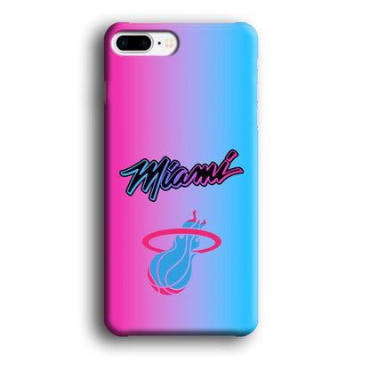 Miami Heat Rainbow Light Jersey iPhone 7 Plus Case-Oxvistore