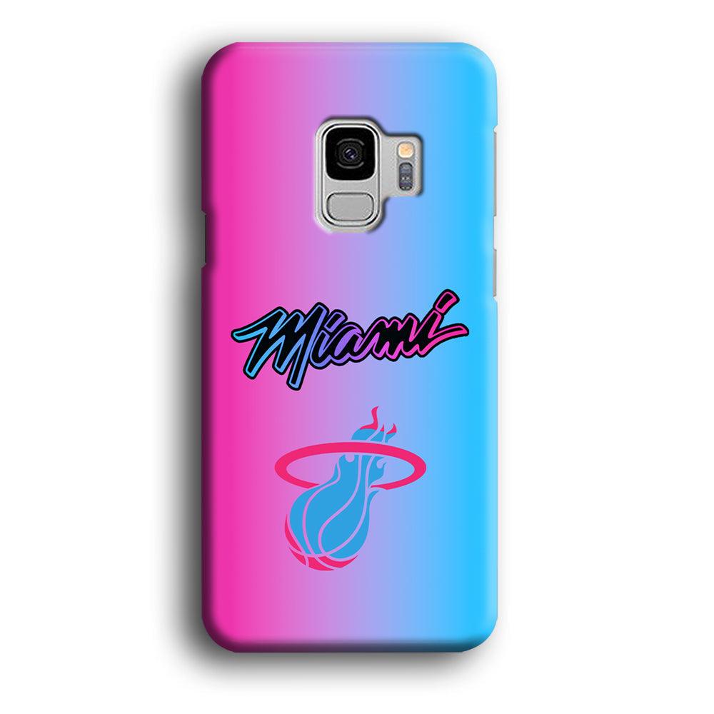 Miami Heat Rainbow Light Jersey Samsung Galaxy S9 Case-Oxvistore