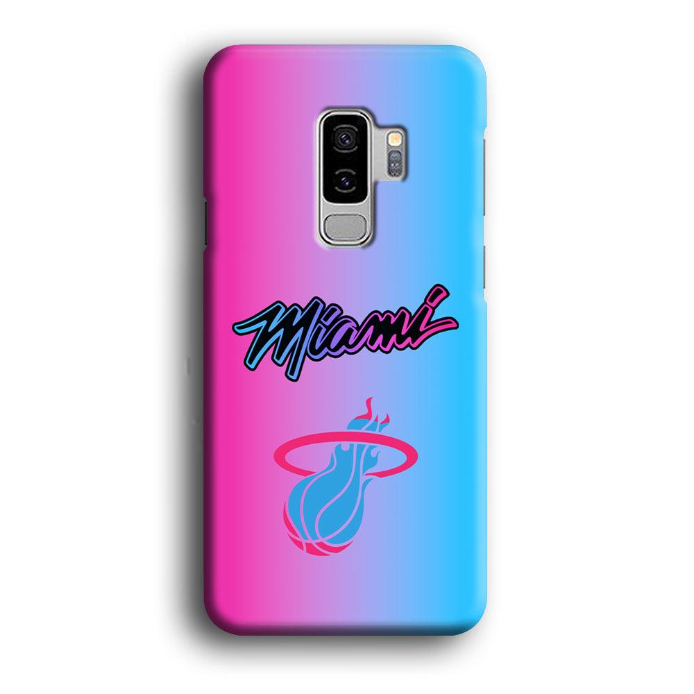 Miami Heat Rainbow Light Jersey Samsung Galaxy S9 Plus Case-Oxvistore