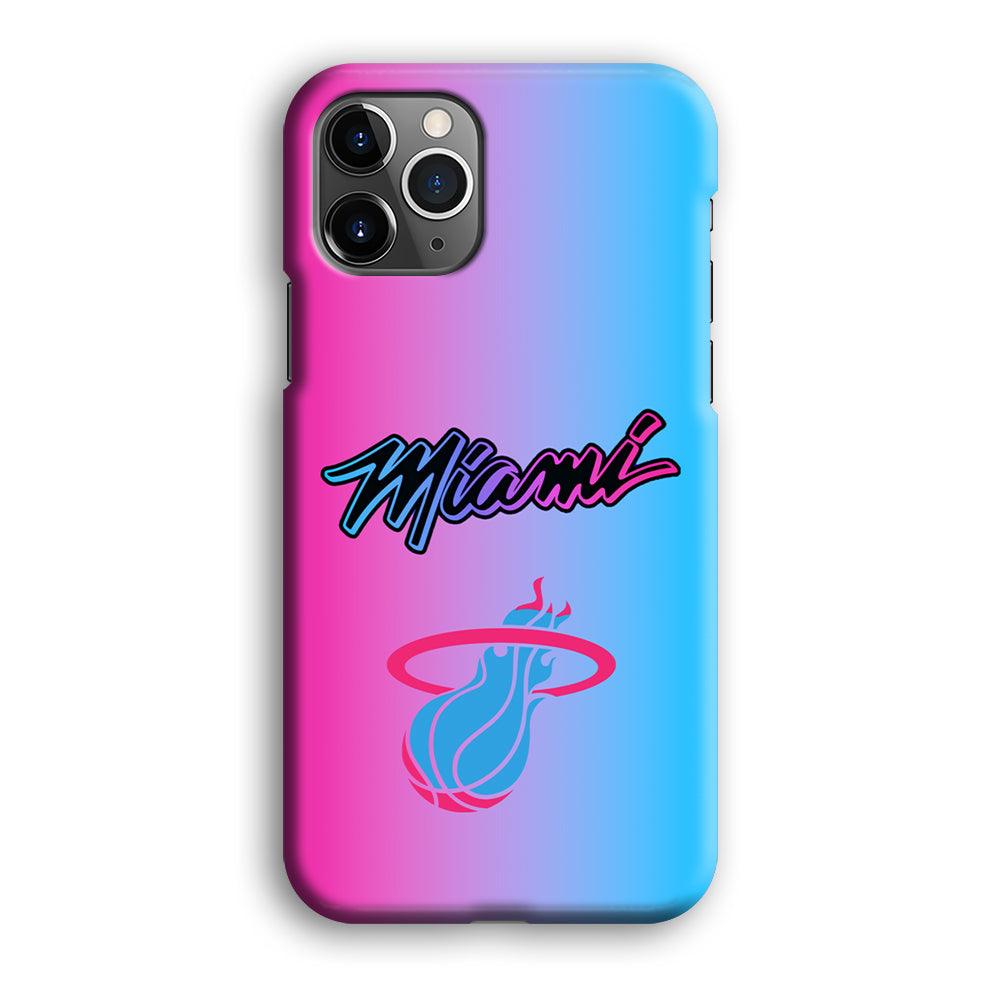 Miami Heat Rainbow Light Jersey iPhone 12 Pro Max Case-Oxvistore