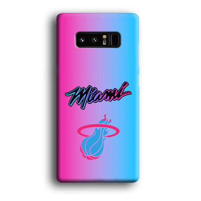 Miami Heat Rainbow Light Jersey Samsung Galaxy Note 8 Case-Oxvistore