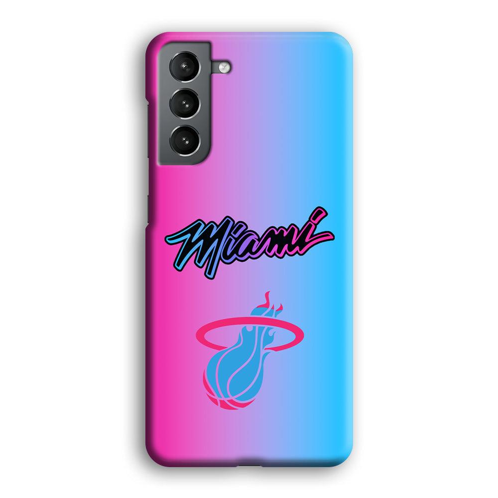 Miami Heat Rainbow Light Jersey Samsung Galaxy S21 Plus Case-Oxvistore