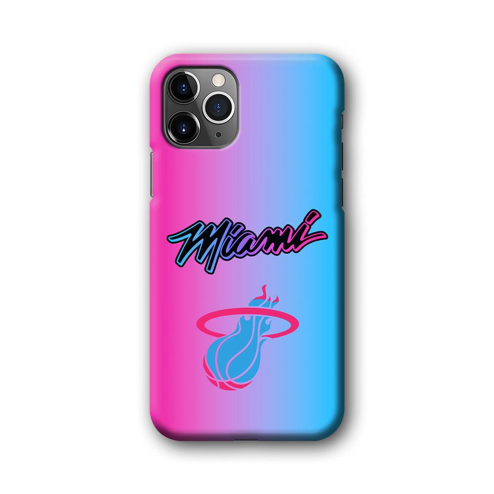 Miami Heat Rainbow Light Jersey iPhone 11 Pro Case-Oxvistore