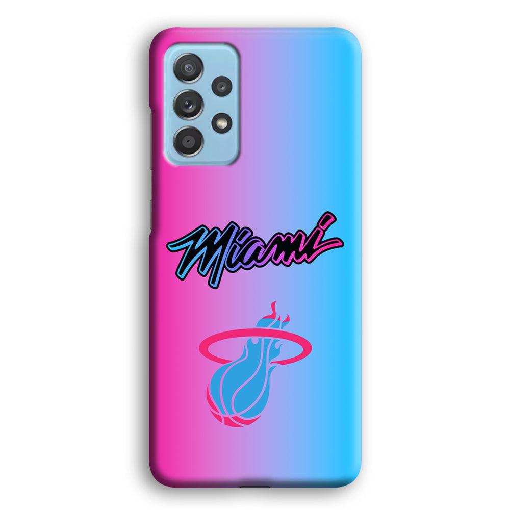 Miami Heat Rainbow Light Jersey Samsung Galaxy A52 Case-Oxvistore