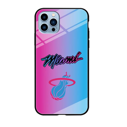 Miami Heat Rainbow Light Jersey iPhone 12 Pro Max Case-Oxvistore