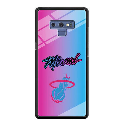 Miami Heat Rainbow Light Jersey Samsung Galaxy Note 9 Case-Oxvistore