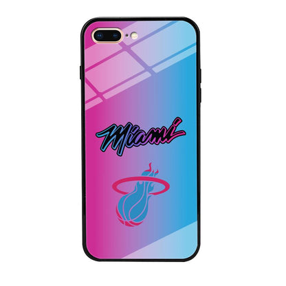 Miami Heat Rainbow Light Jersey iPhone 7 Plus Case-Oxvistore