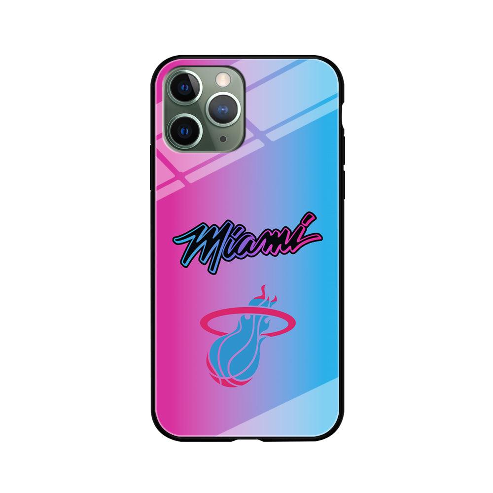 Miami Heat Rainbow Light Jersey iPhone 11 Pro Case-Oxvistore