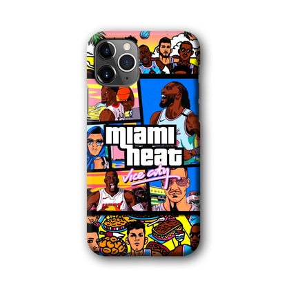 Miami Heat Star of Vice City iPhone 11 Pro Case-Oxvistore