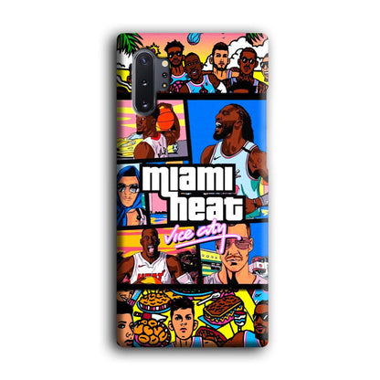 Miami Heat Star of Vice City Samsung Galaxy Note 10 Plus Case-Oxvistore