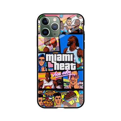 Miami Heat Star of Vice City iPhone 11 Pro Case-Oxvistore